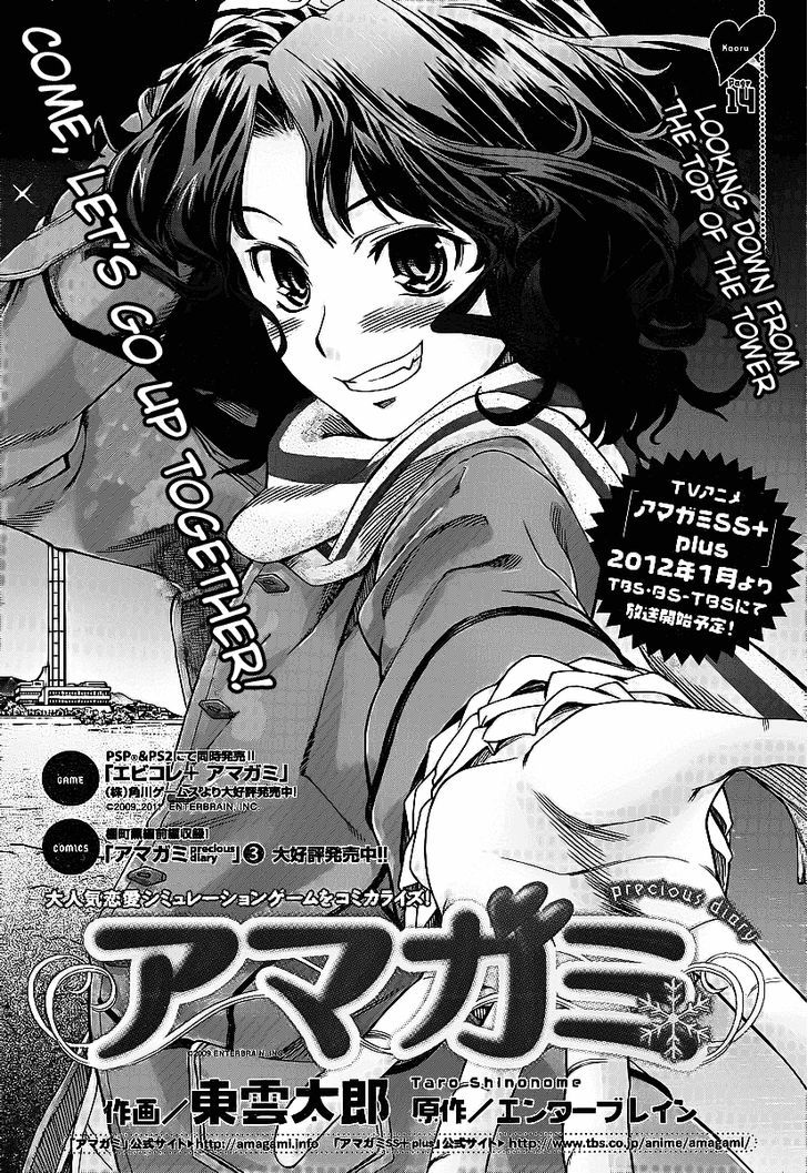 Amagami: Precious Diary - Kaoru - Chapter 14 : Looking Down From The Top Of The Tower