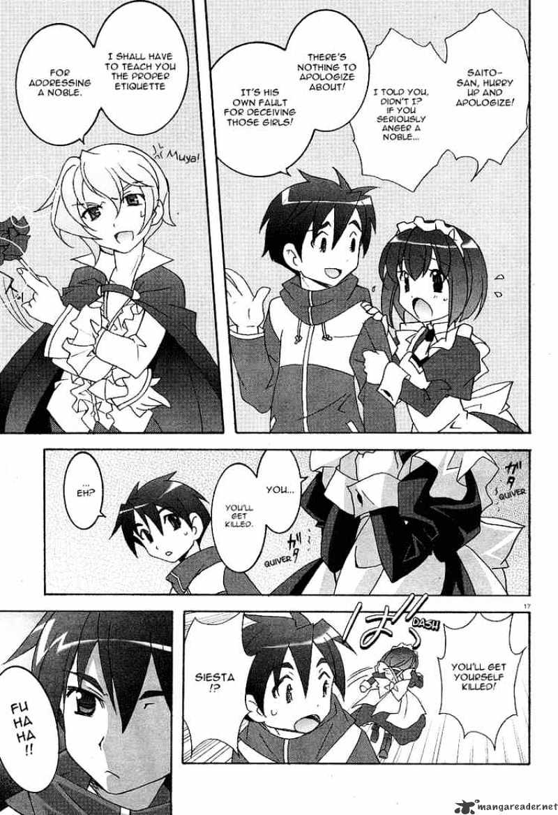 Zero No Tsukaima - Chapter 3 : The Legend