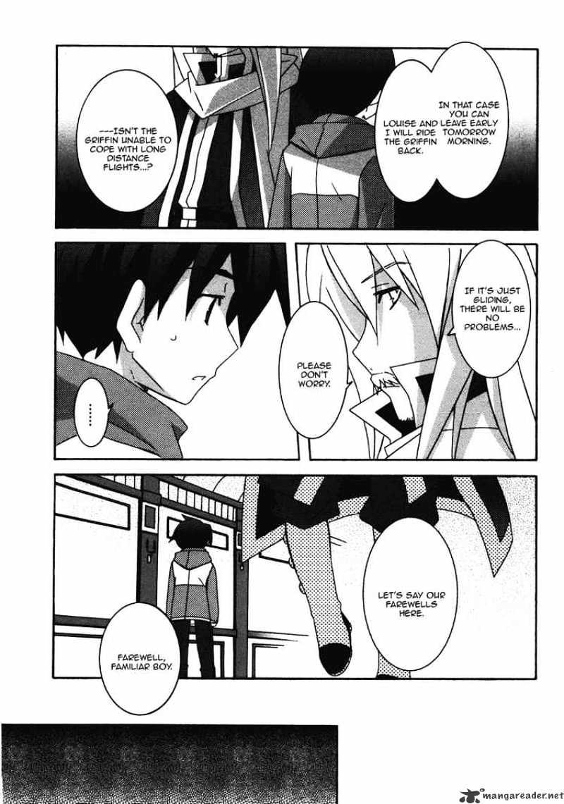 Zero No Tsukaima - Chapter 21 : The Eve Before The Final Battle In Newcastle