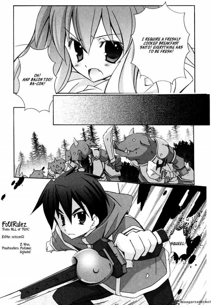 Zero No Tsukaima - Chapter 29 : Treasure Hunting