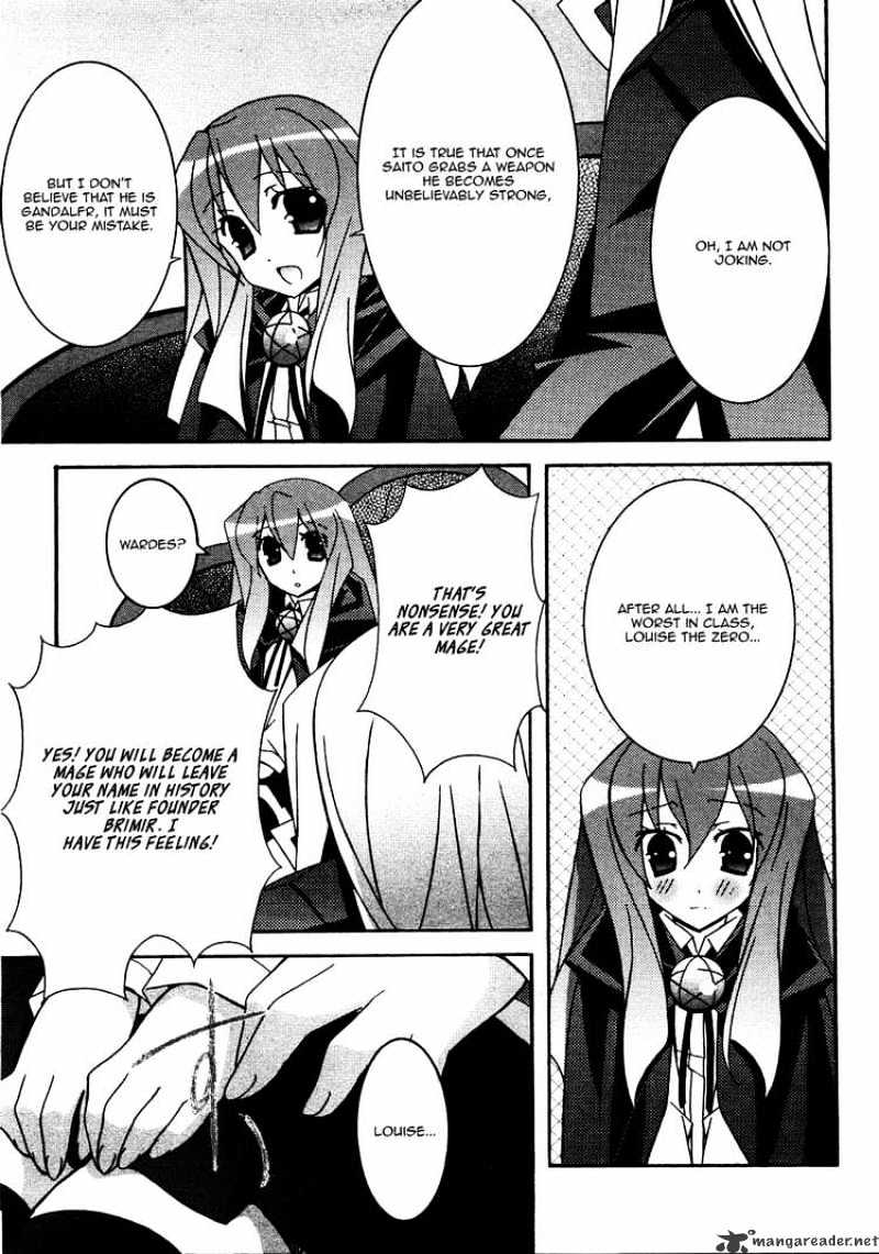 Zero No Tsukaima - Chapter 17 : The Rest Day Before Leaving