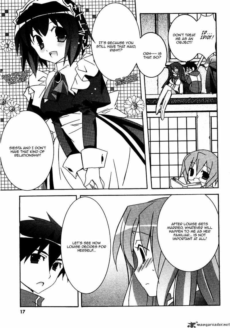 Zero No Tsukaima - Chapter 17 : The Rest Day Before Leaving