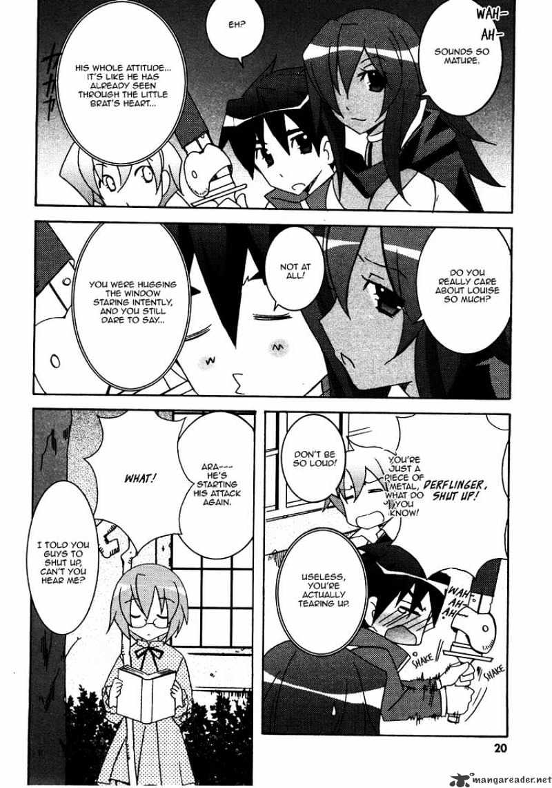 Zero No Tsukaima - Chapter 17 : The Rest Day Before Leaving