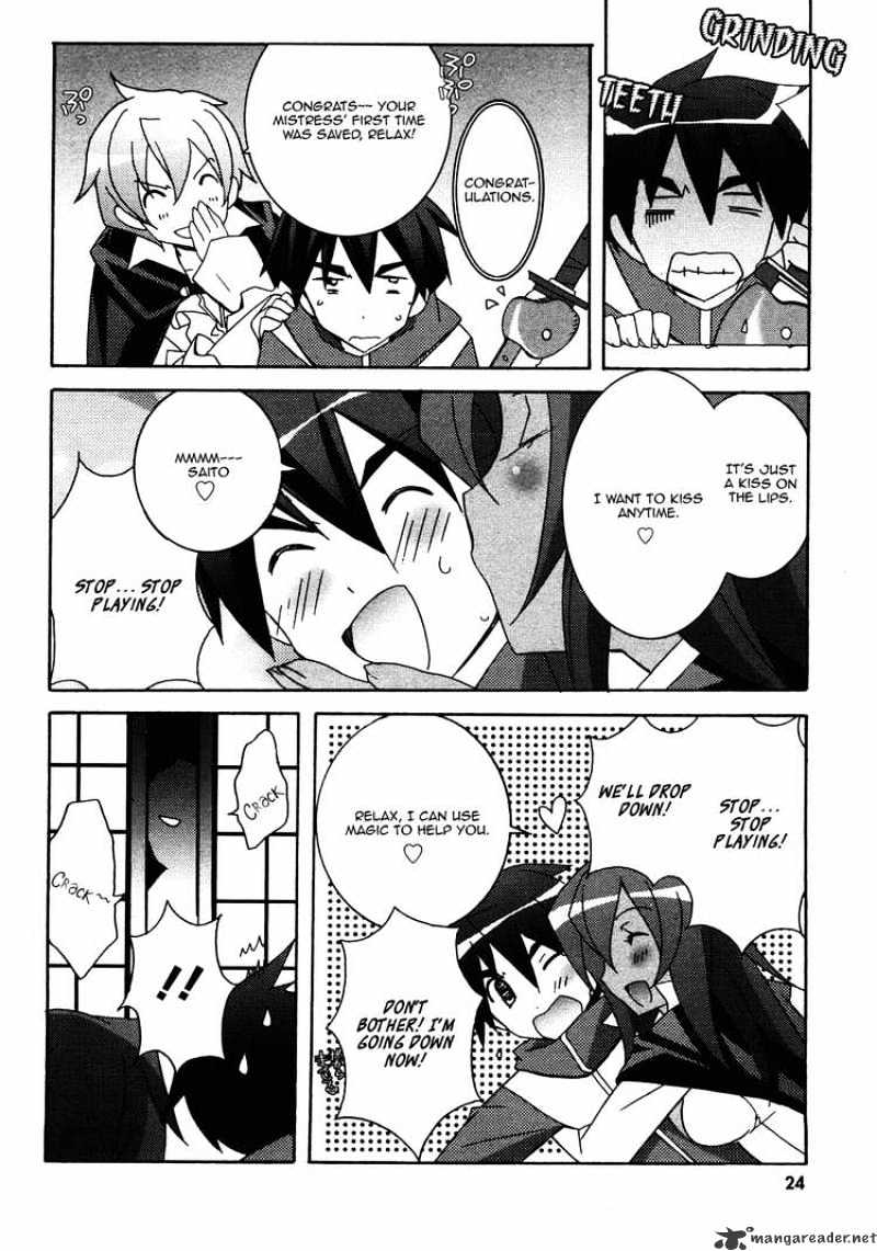 Zero No Tsukaima - Chapter 17 : The Rest Day Before Leaving