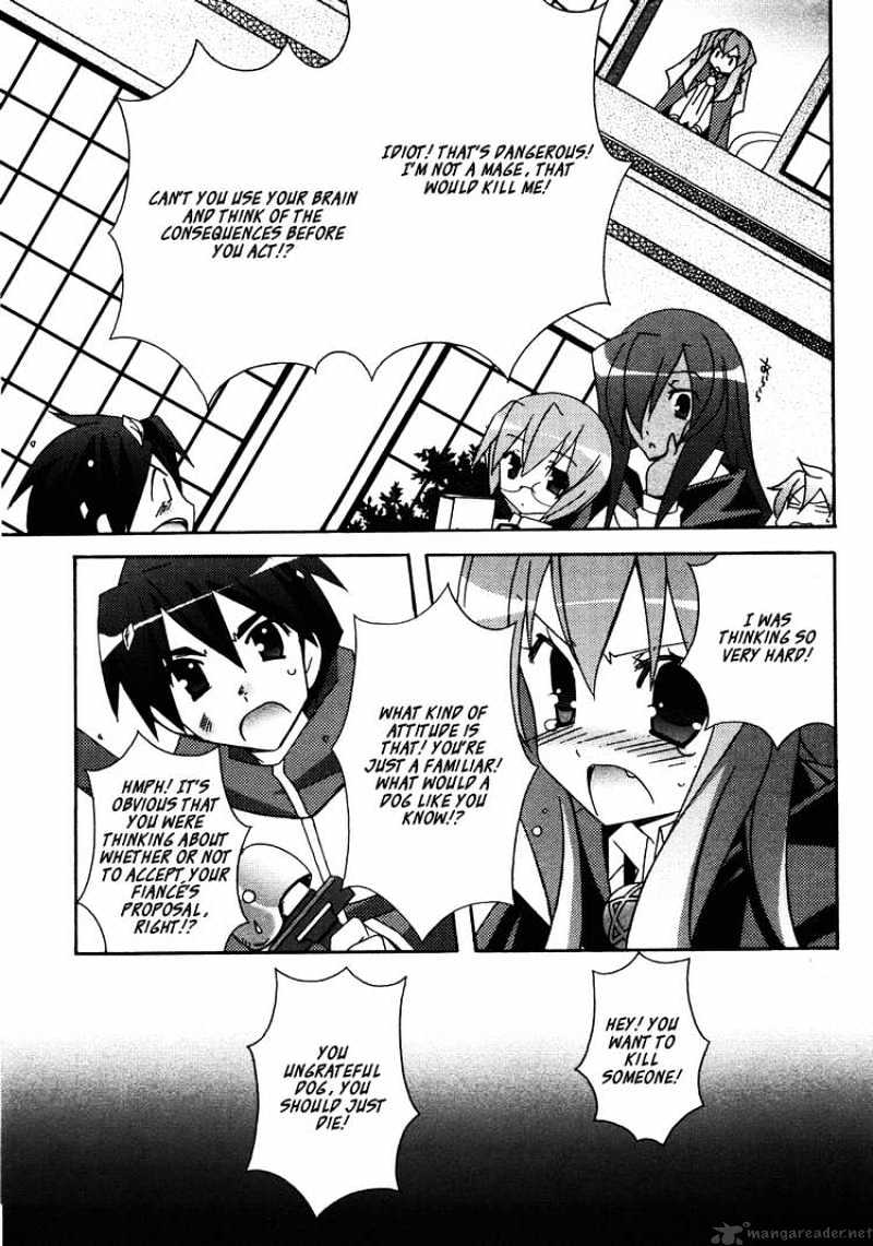 Zero No Tsukaima - Chapter 17 : The Rest Day Before Leaving