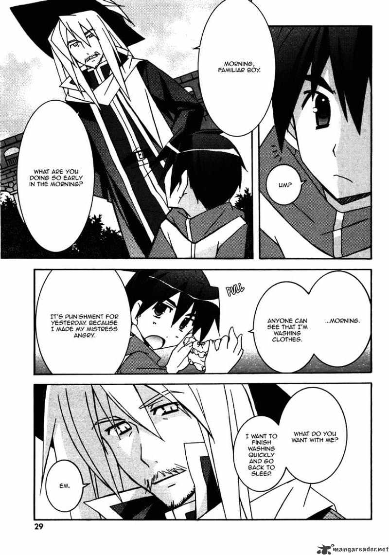 Zero No Tsukaima - Chapter 17 : The Rest Day Before Leaving