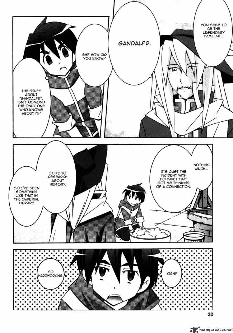 Zero No Tsukaima - Chapter 17 : The Rest Day Before Leaving