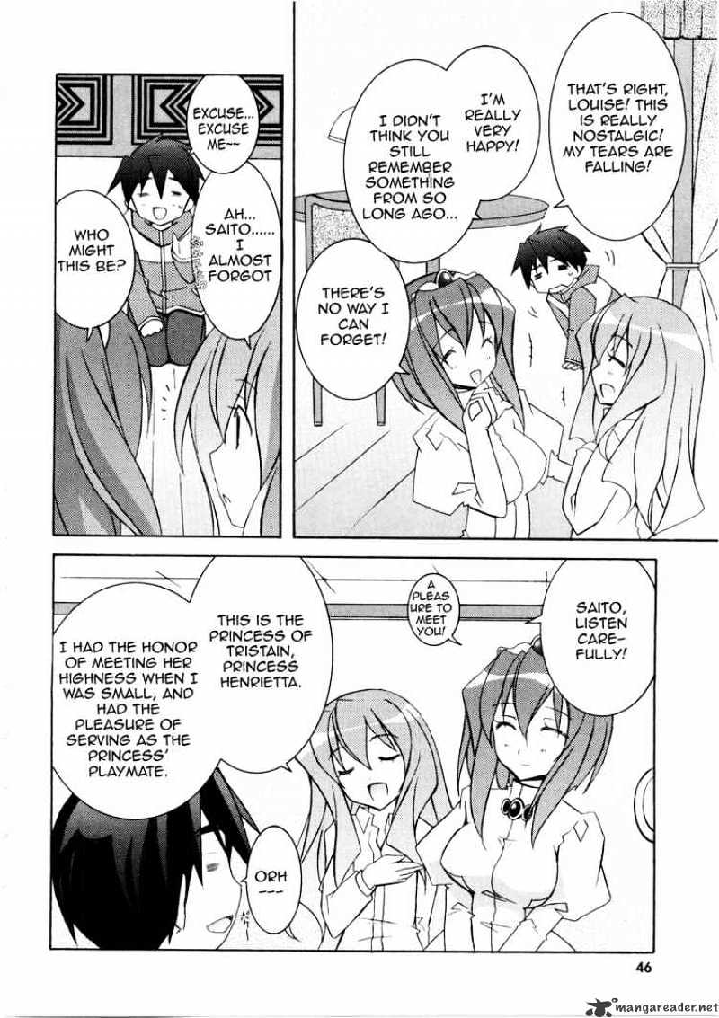 Zero No Tsukaima - Chapter 13 : A Childhood Friend S Request