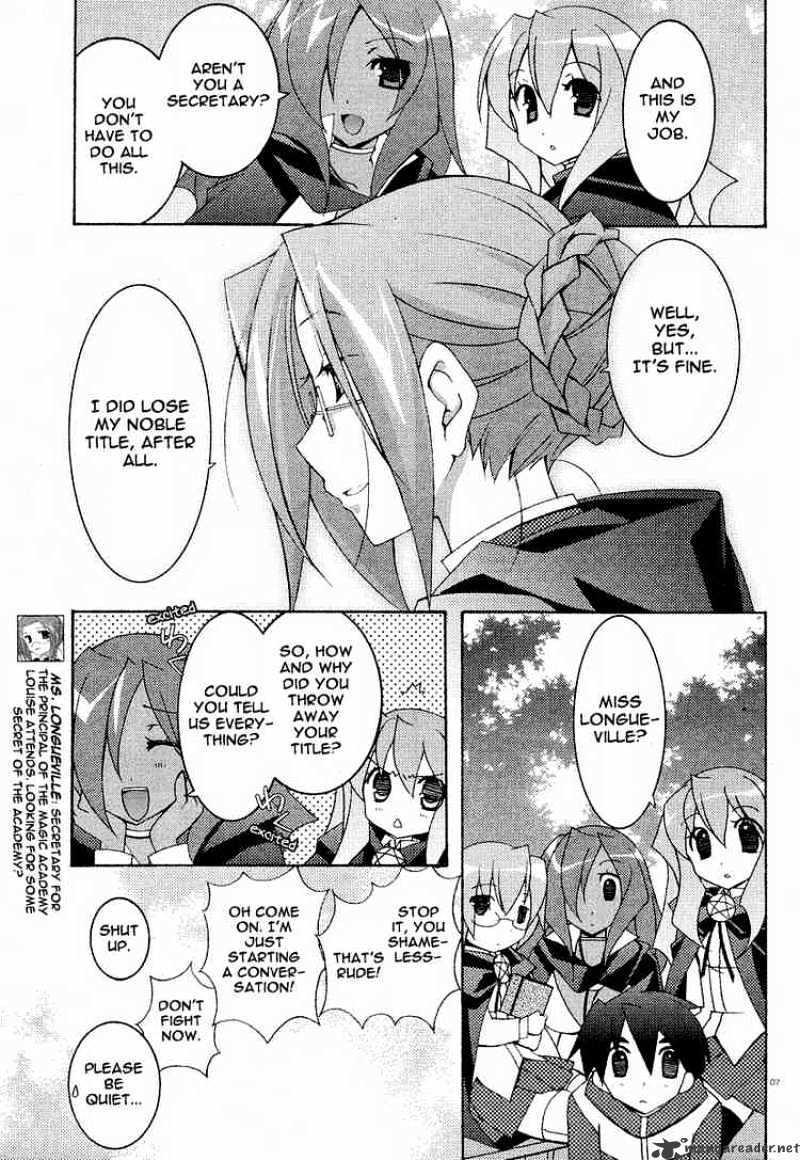 Zero No Tsukaima - Chapter 8 : The Forest Shack