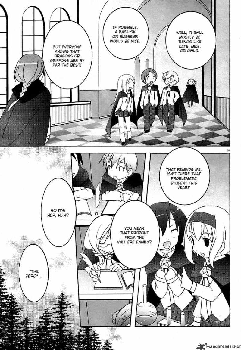 Zero No Tsukaima - Chapter 1 : I Am A Familiar