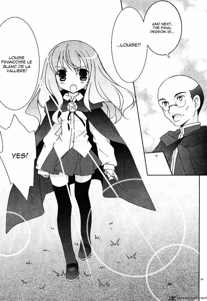 Zero No Tsukaima - Chapter 1 : I Am A Familiar