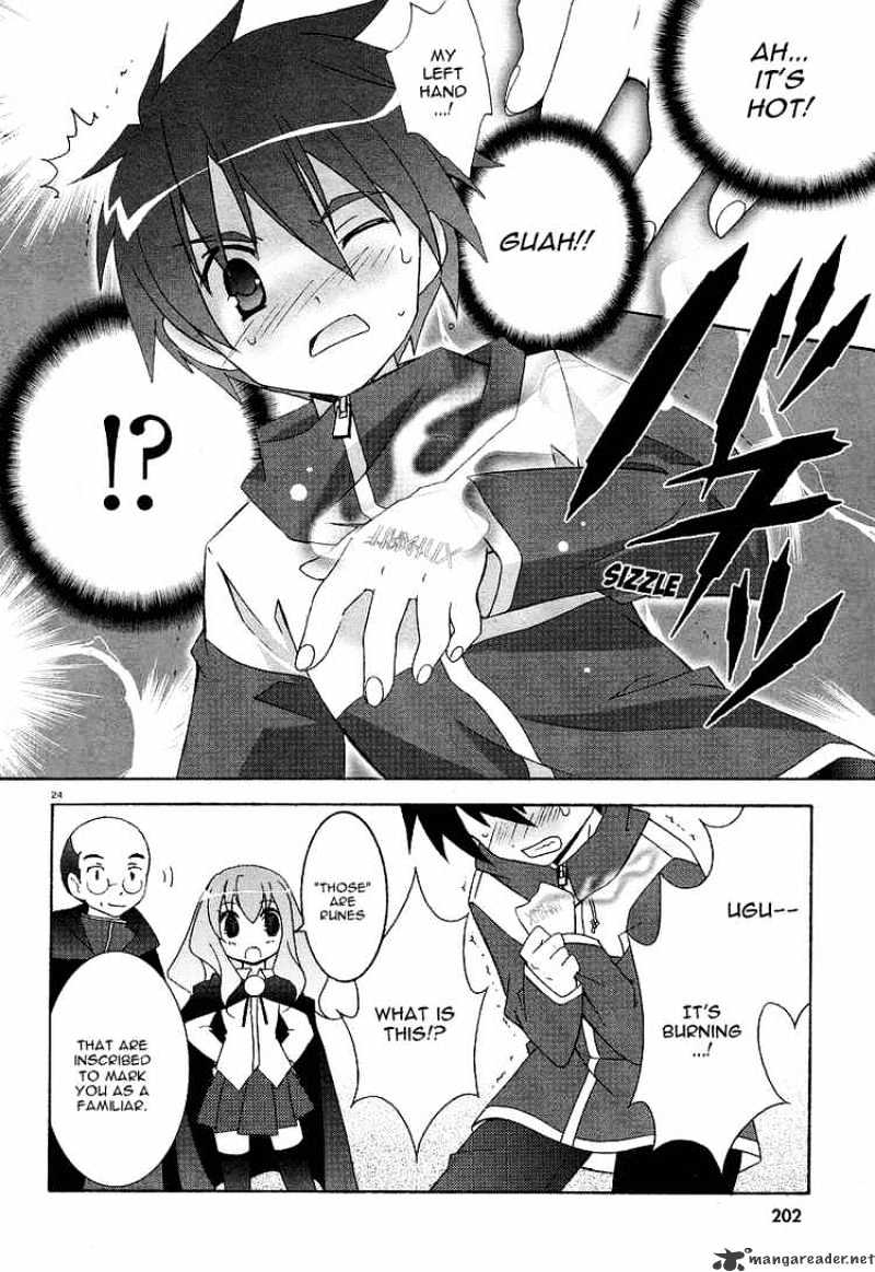 Zero No Tsukaima - Chapter 1 : I Am A Familiar