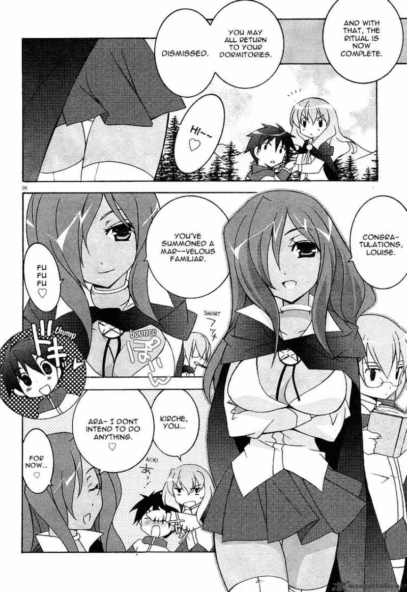 Zero No Tsukaima - Chapter 1 : I Am A Familiar