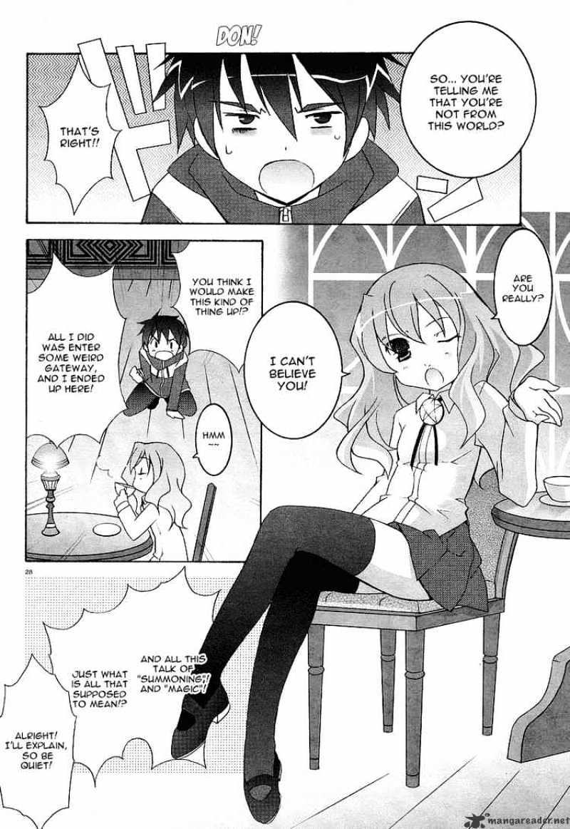 Zero No Tsukaima - Chapter 1 : I Am A Familiar