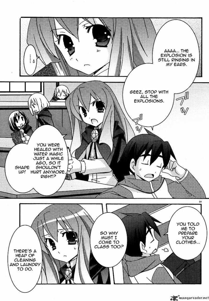 Zero No Tsukaima - Chapter 25 : Lovestruck Louise