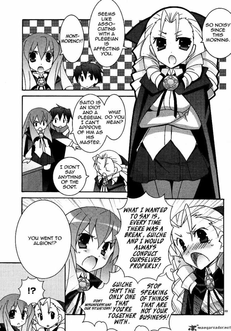 Zero No Tsukaima - Chapter 25 : Lovestruck Louise