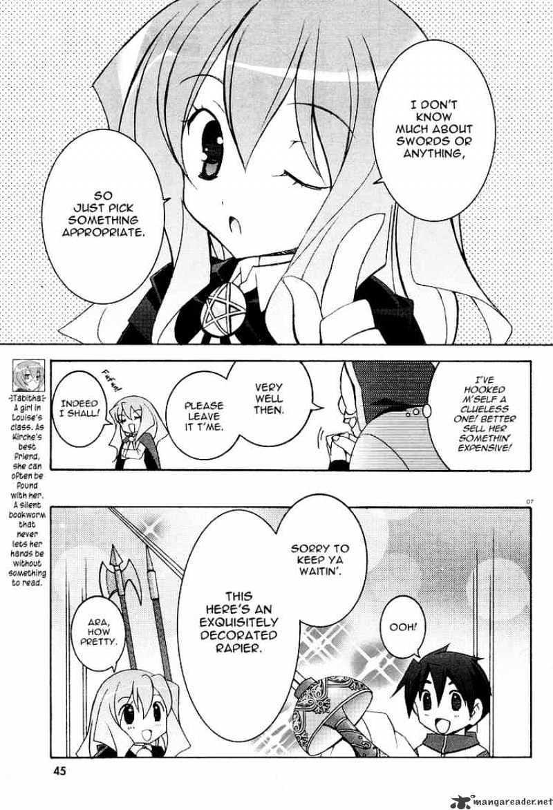 Zero No Tsukaima - Chapter 6 : Tristain S Arms Dealer