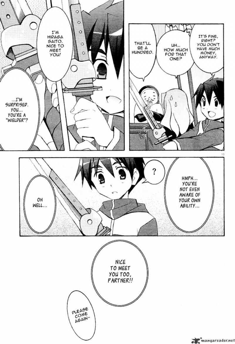 Zero No Tsukaima - Chapter 6 : Tristain S Arms Dealer