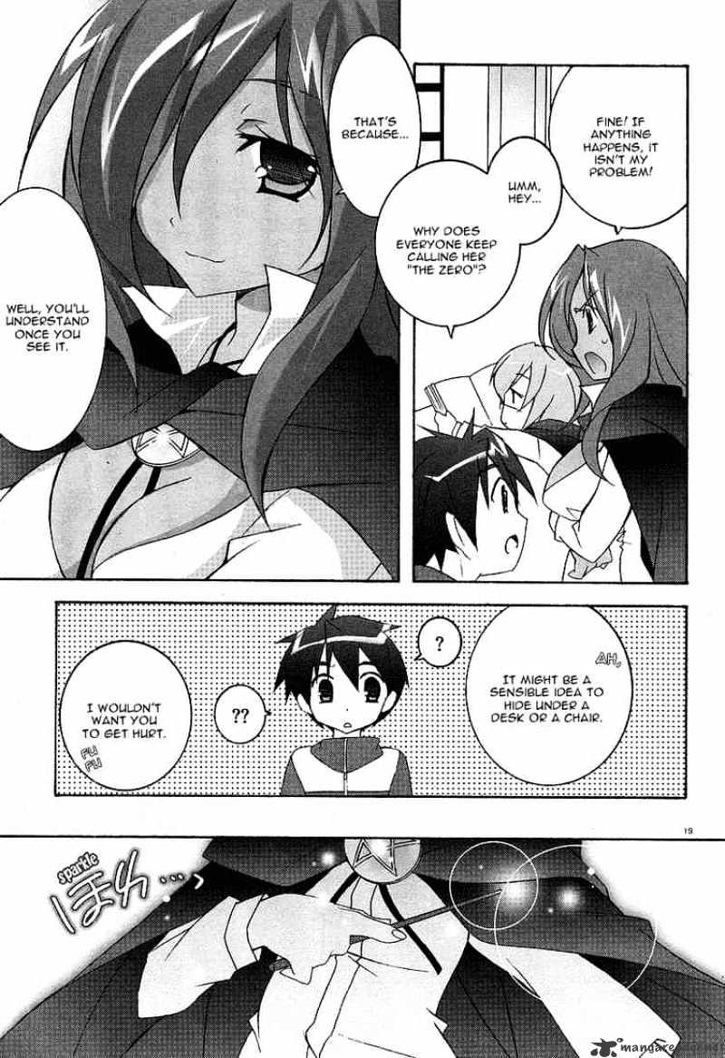 Zero No Tsukaima - Chapter 2 : Louise The Zero