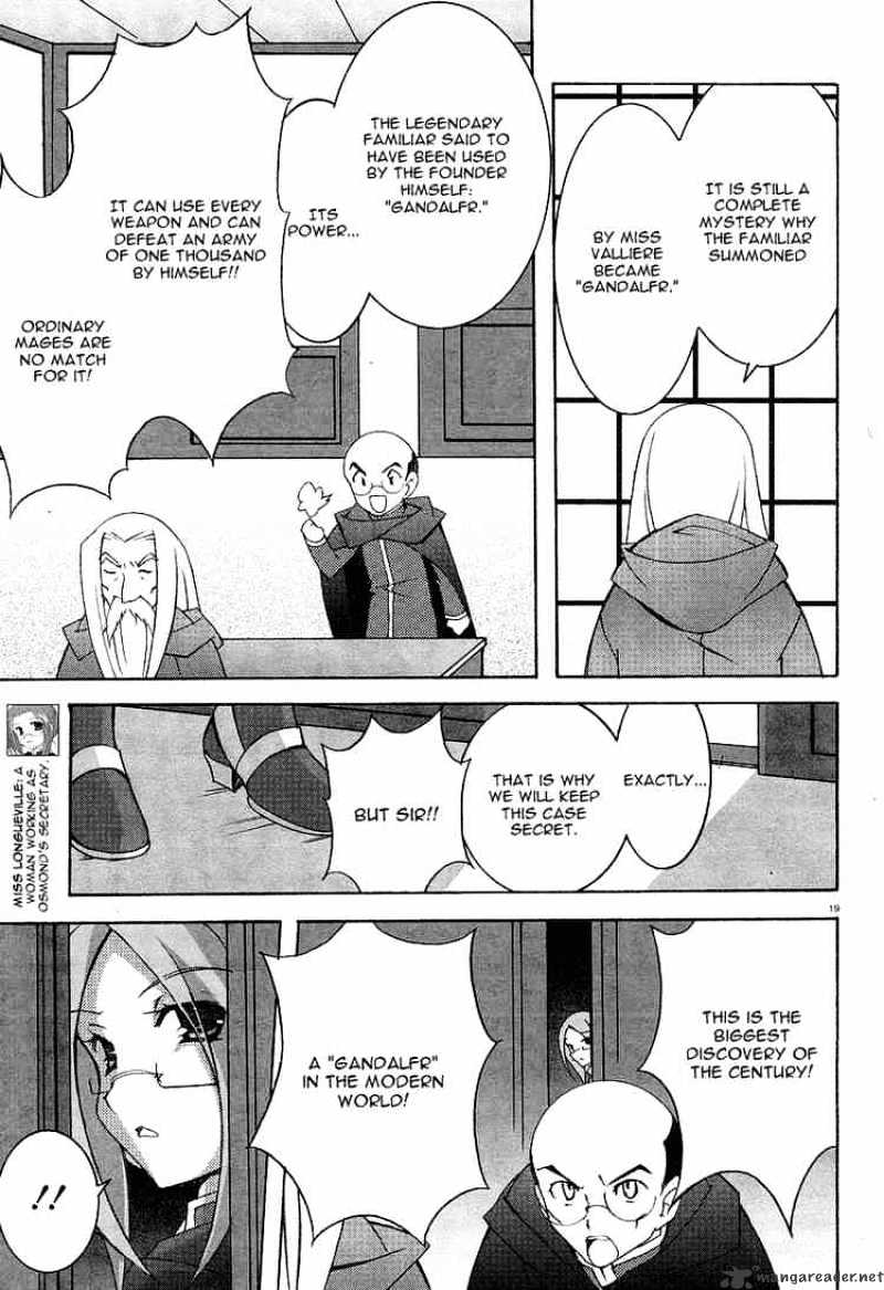 Zero No Tsukaima - Chapter 4 : Gandalfr