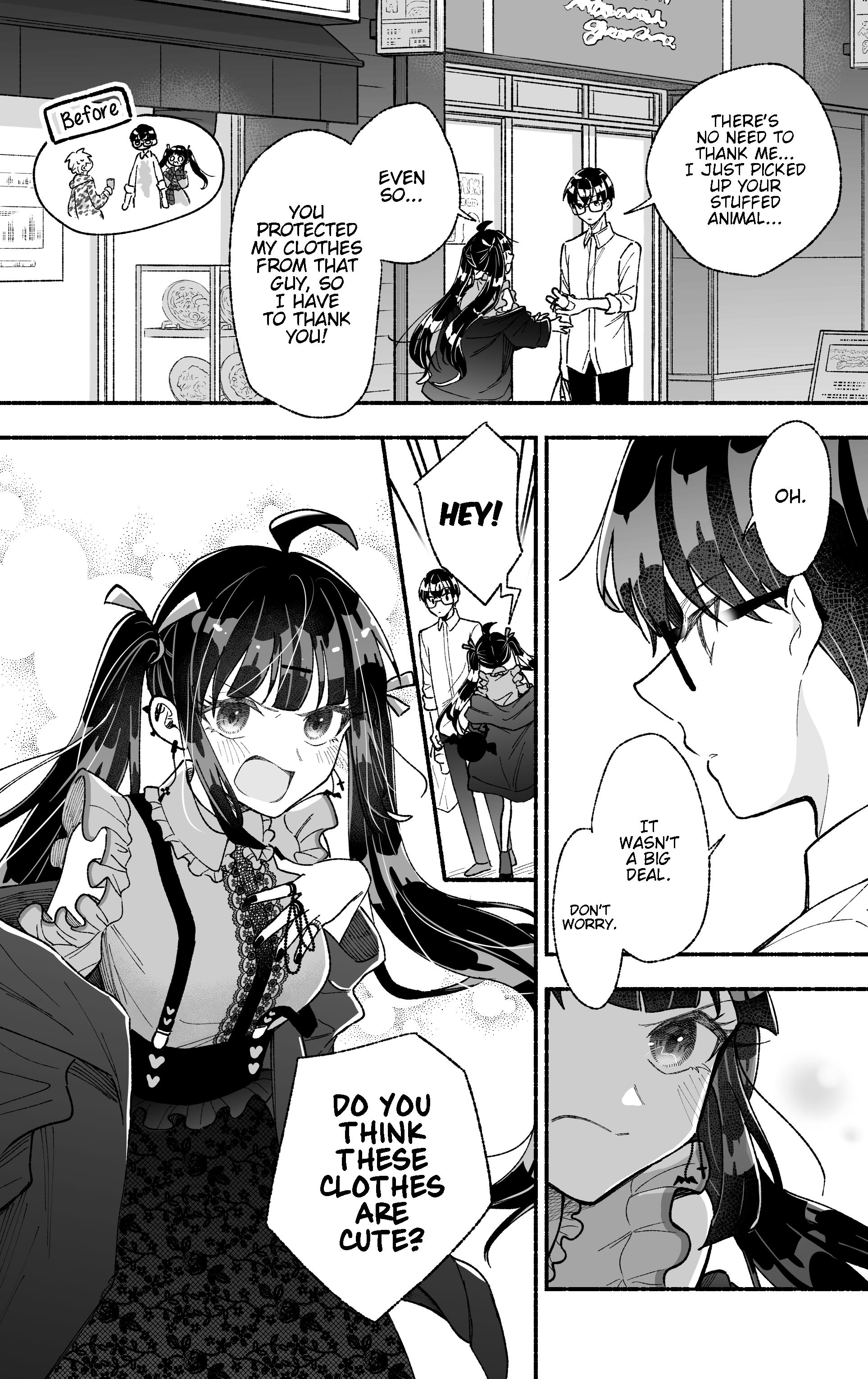 Onnanoko Wa Otoko No Tame No Kisekae Ningyouja Nenda Yo - Chapter 3: The Girl With The Cute Clothes Wants To Get The Contact Information Of The Person Who Saved Her