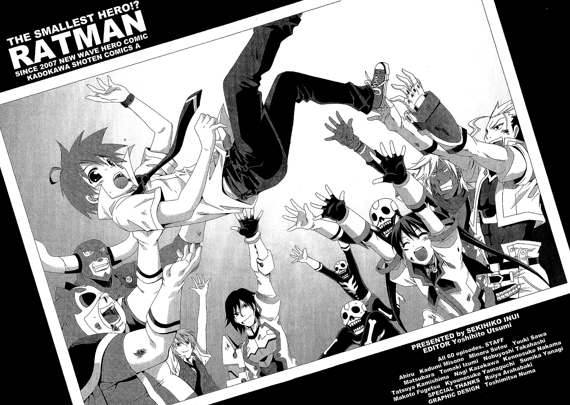 Ratman - Vol.12 Chapter 60 : When It Was Depended On You + Epilogue [End]