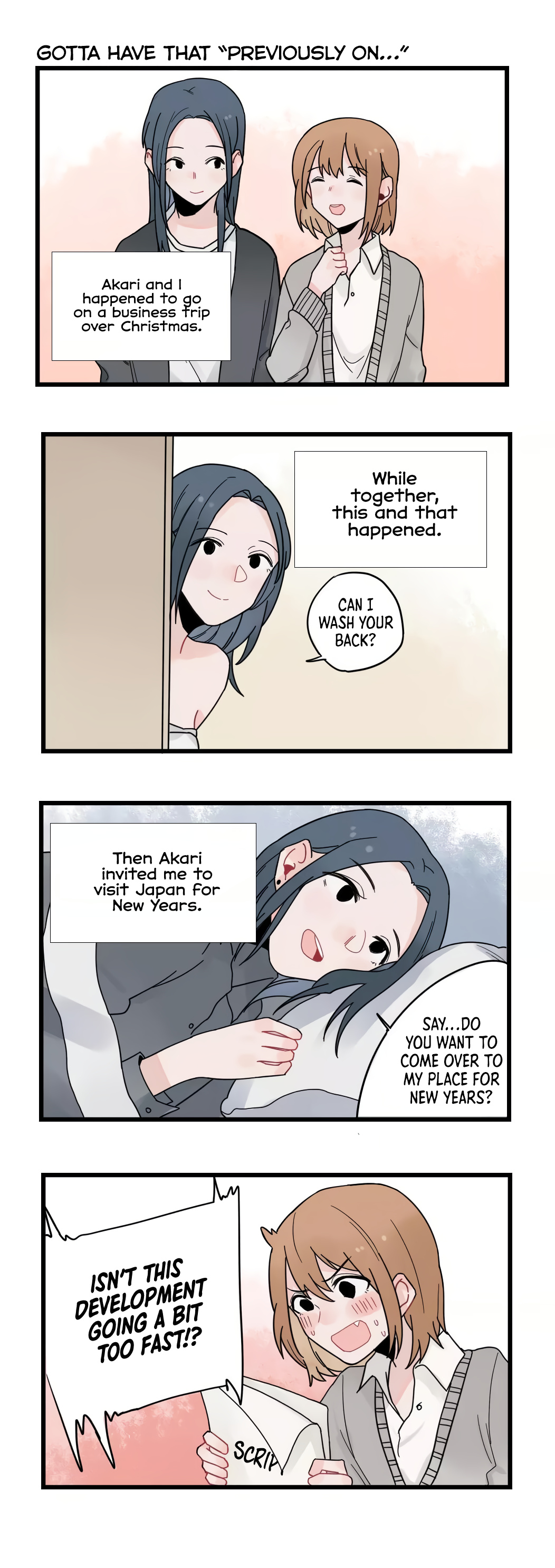 New Lily Apartment - Chapter 24: New Years At Akari's