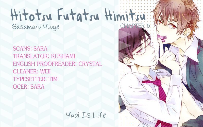 Hitotsu Futatsu Himitsu - Vol.1 Chapter 5 : Number One In The World - Last Part