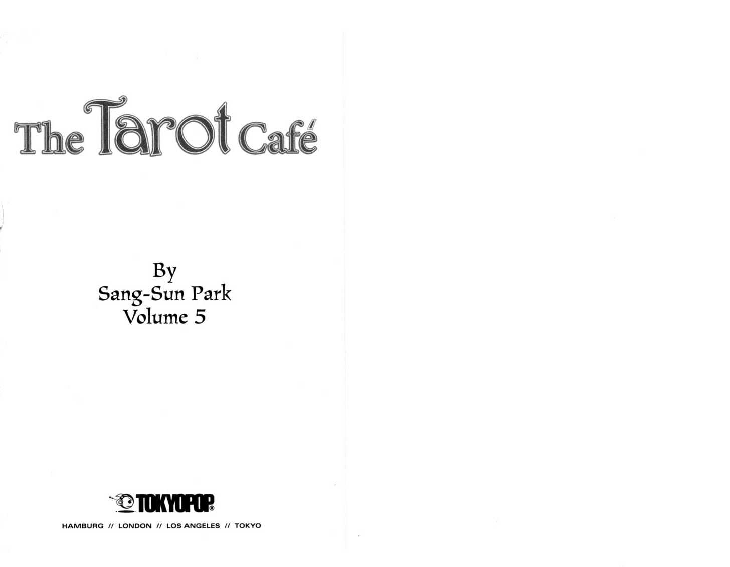 The Tarot Cafe - Vol.5 Chapter 0