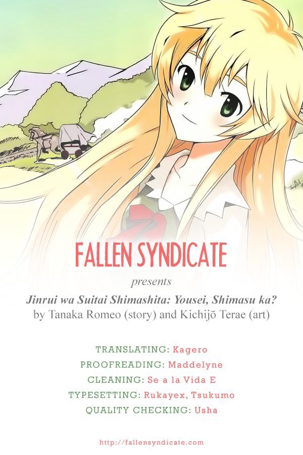 Jinrui Wa Suitai Shimashita: Yousei, Shimasu Ka? - Vol.1 Chapter 1 : The World Of Fairies 1