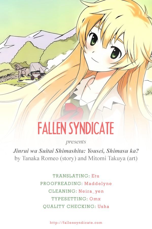 Jinrui Wa Suitai Shimashita: Yousei, Shimasu Ka? - Vol.1 Chapter 3 : The World Of Fairies 3