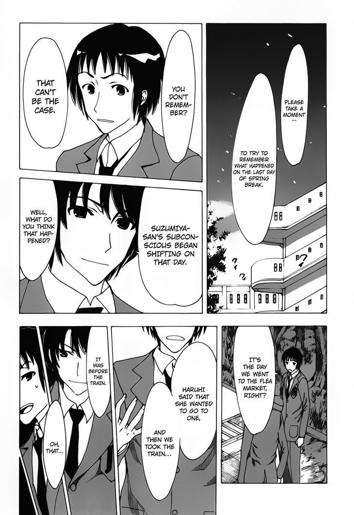 Suzumiya Haruhi No Yuuutsu - Vol.16 Chapter 83 : The Dissociation Of Haruhi Suzumiya I