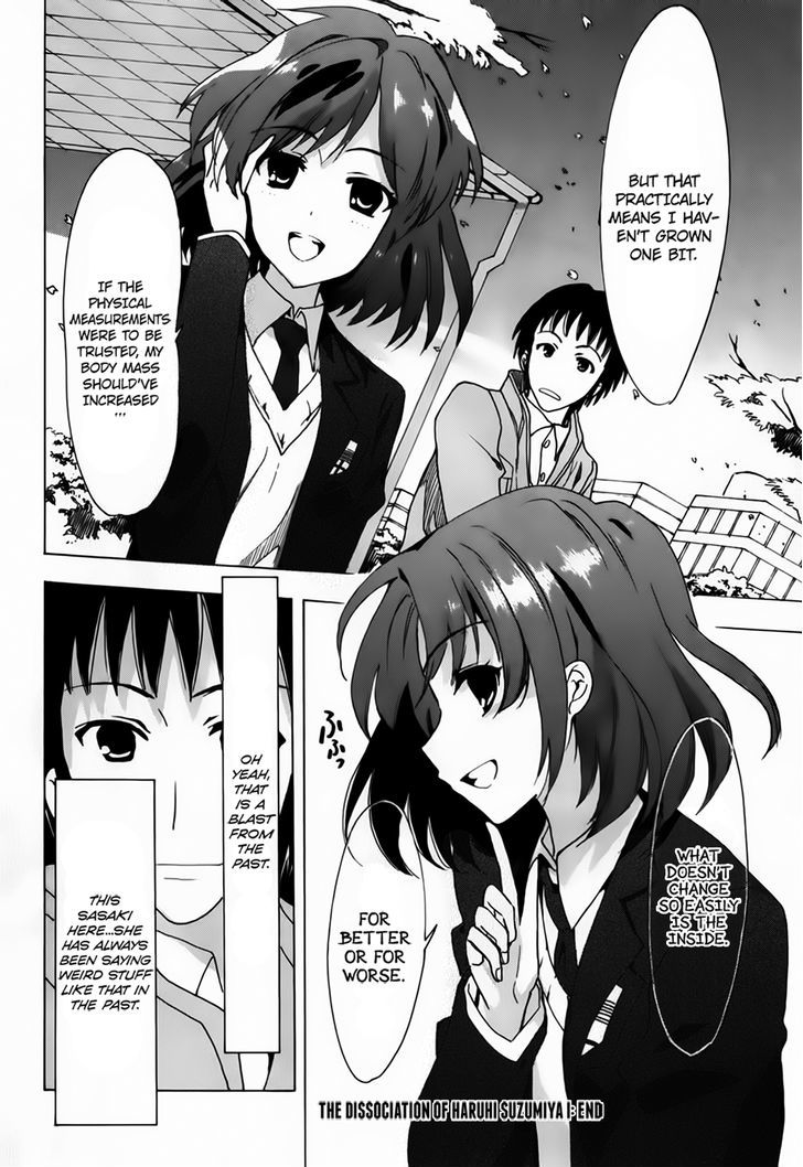 Suzumiya Haruhi No Yuuutsu - Vol.16 Chapter 83 : The Dissociation Of Haruhi Suzumiya I