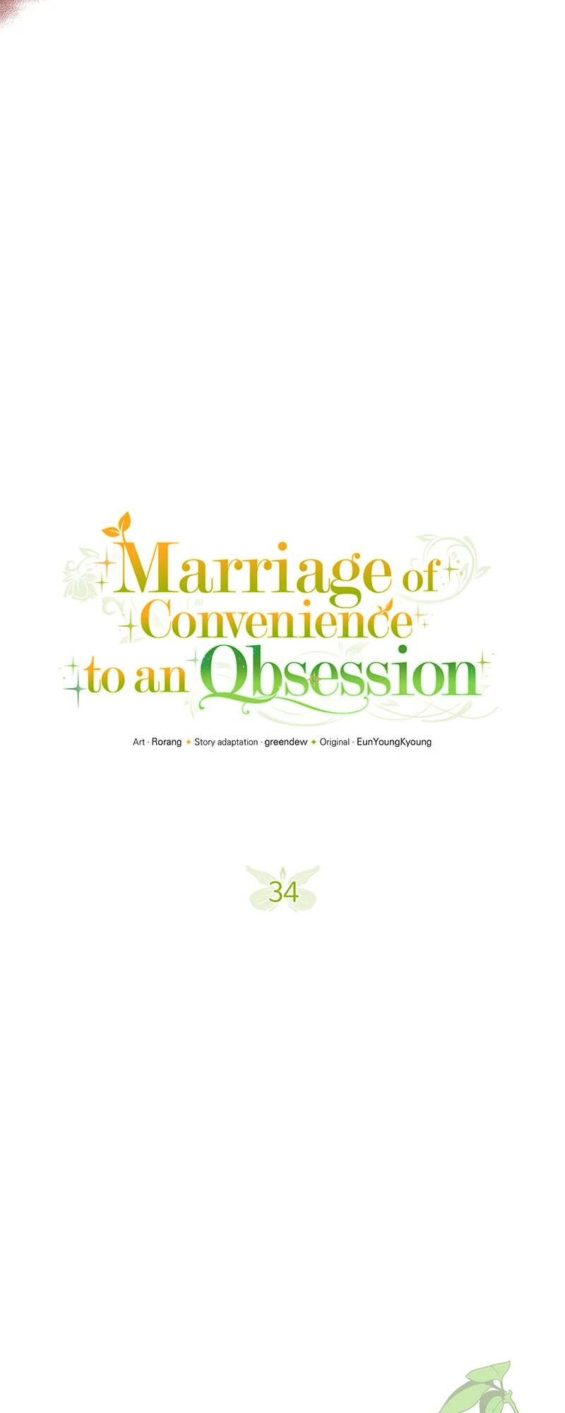 Marriage Of Convenience To An Obsession - Chapter 34