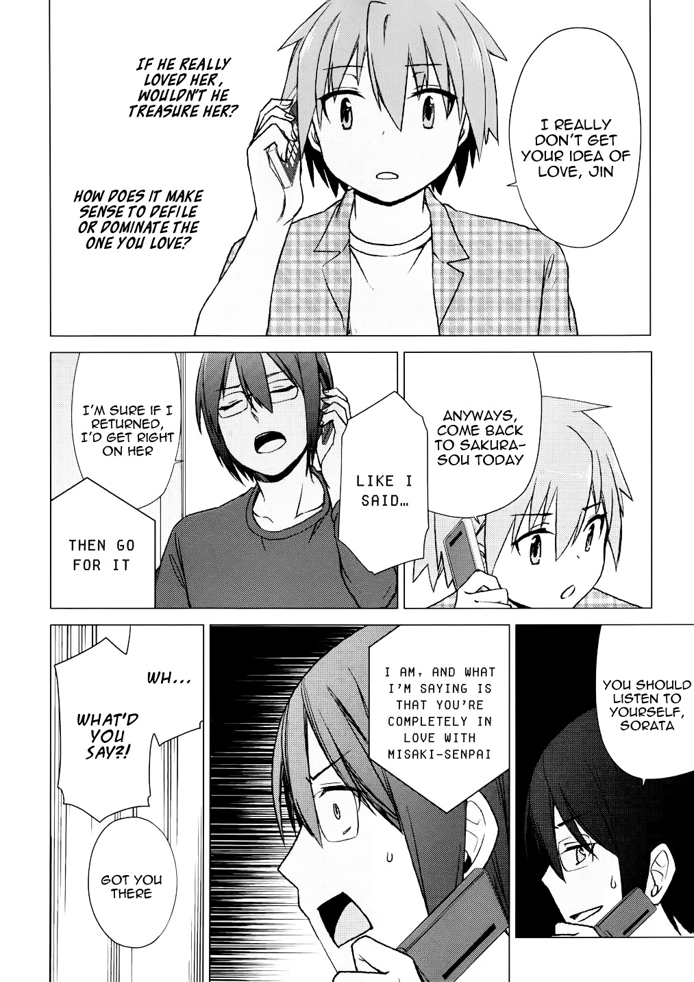 Sakurasou No Pet Na Kanojo - Chapter 10