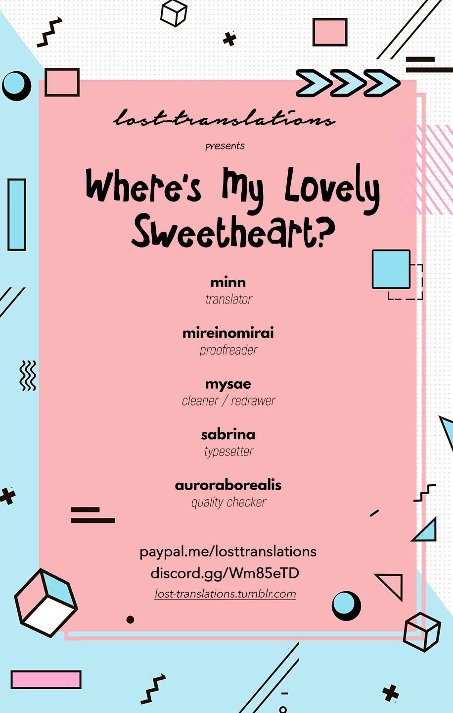 Where's My Lovely Sweetheart? - Chapter 15