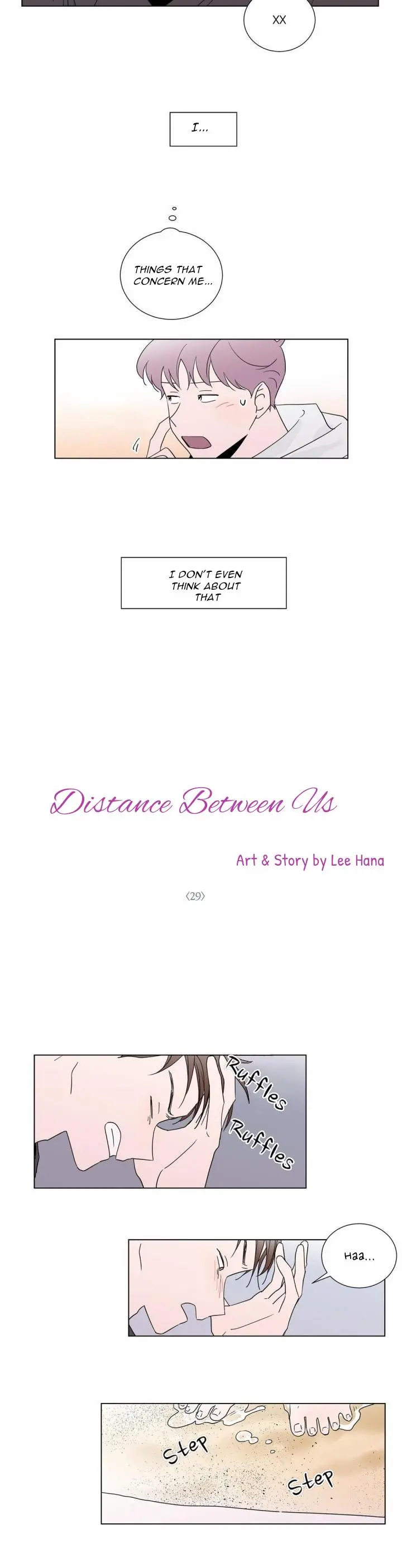 Distance Between Us - Chapter 29