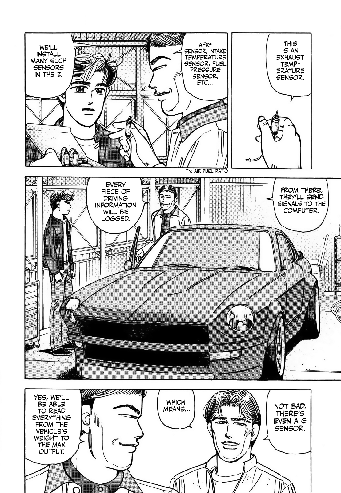 Wangan Midnight - Vol.14 Chapter 169: Resolution ①