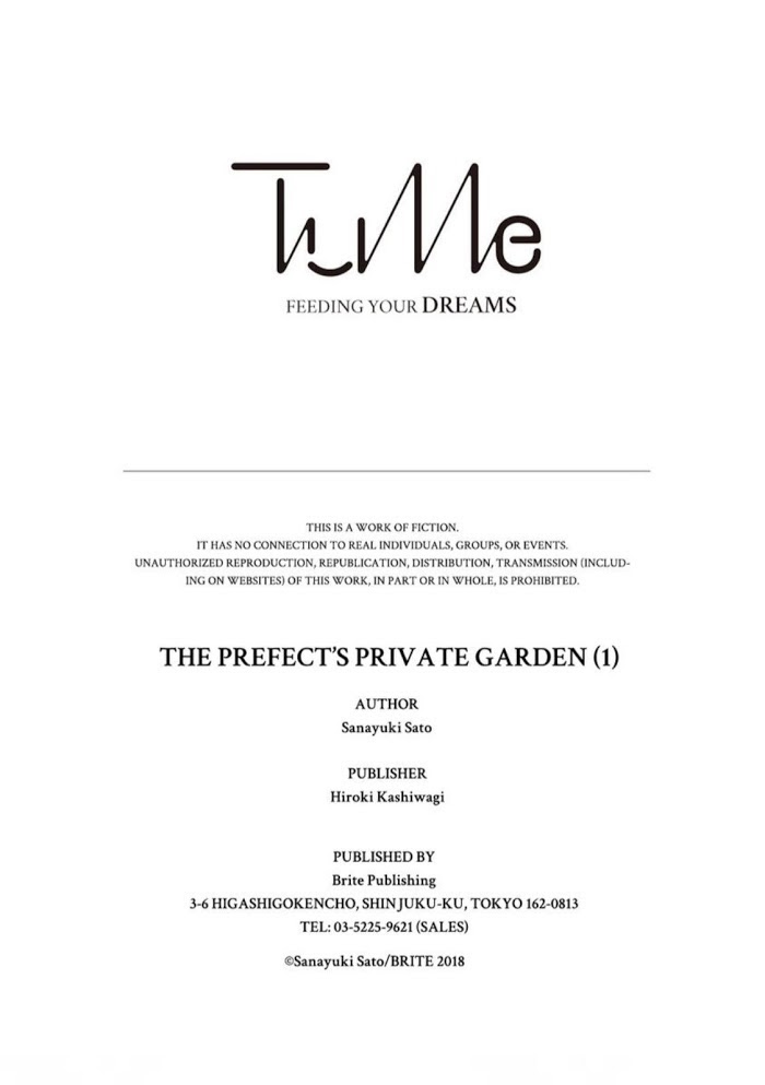 The Prefect’s Private Garden - Chapter 1