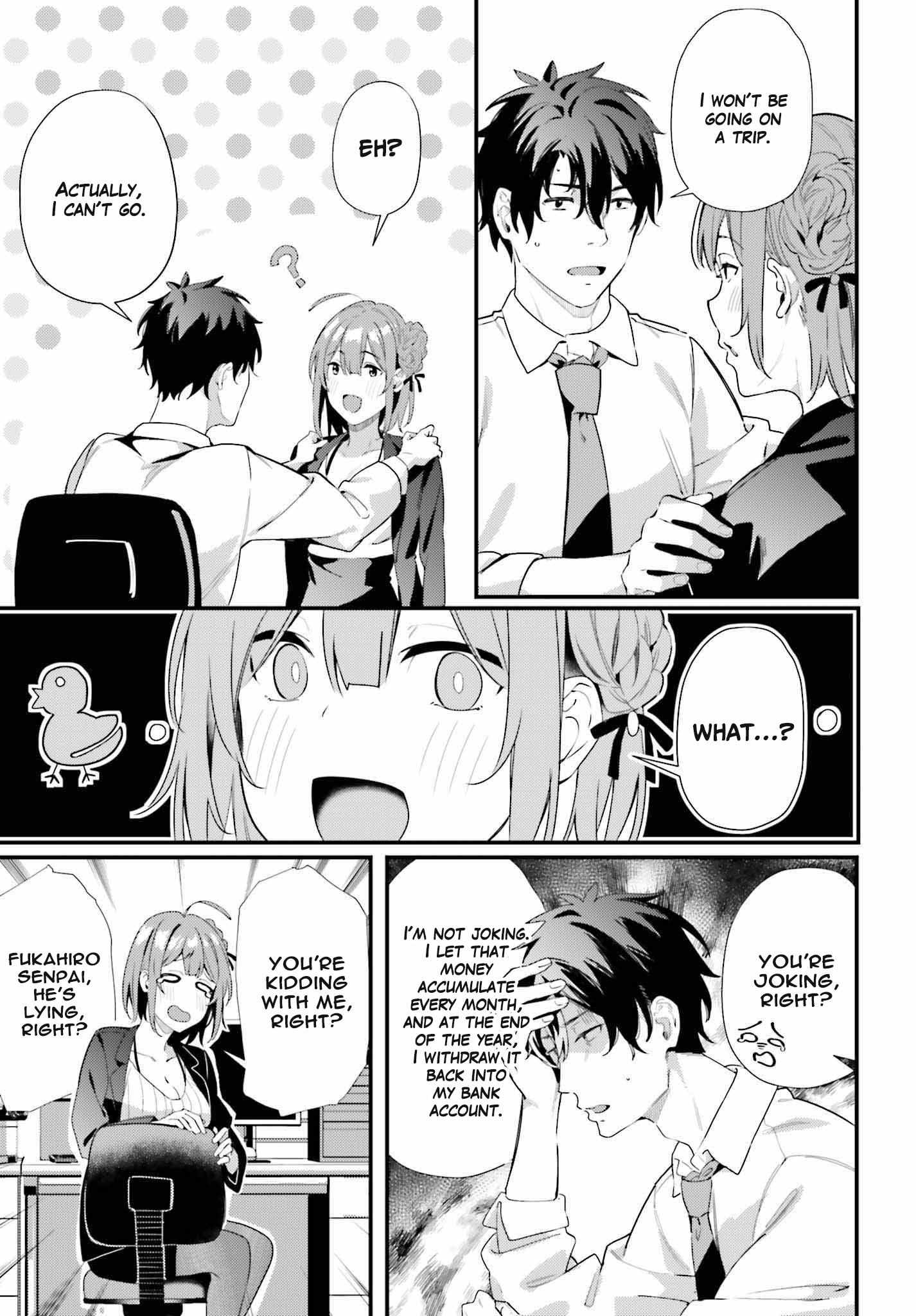 Kamatte Shinsotsu-Chan Ga Maikai Sasottekuru - Chapter 7.1