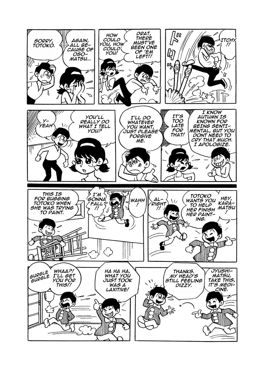 Osomatsu-Kun - Vol.2 Chapter 13 : Autumn Fever