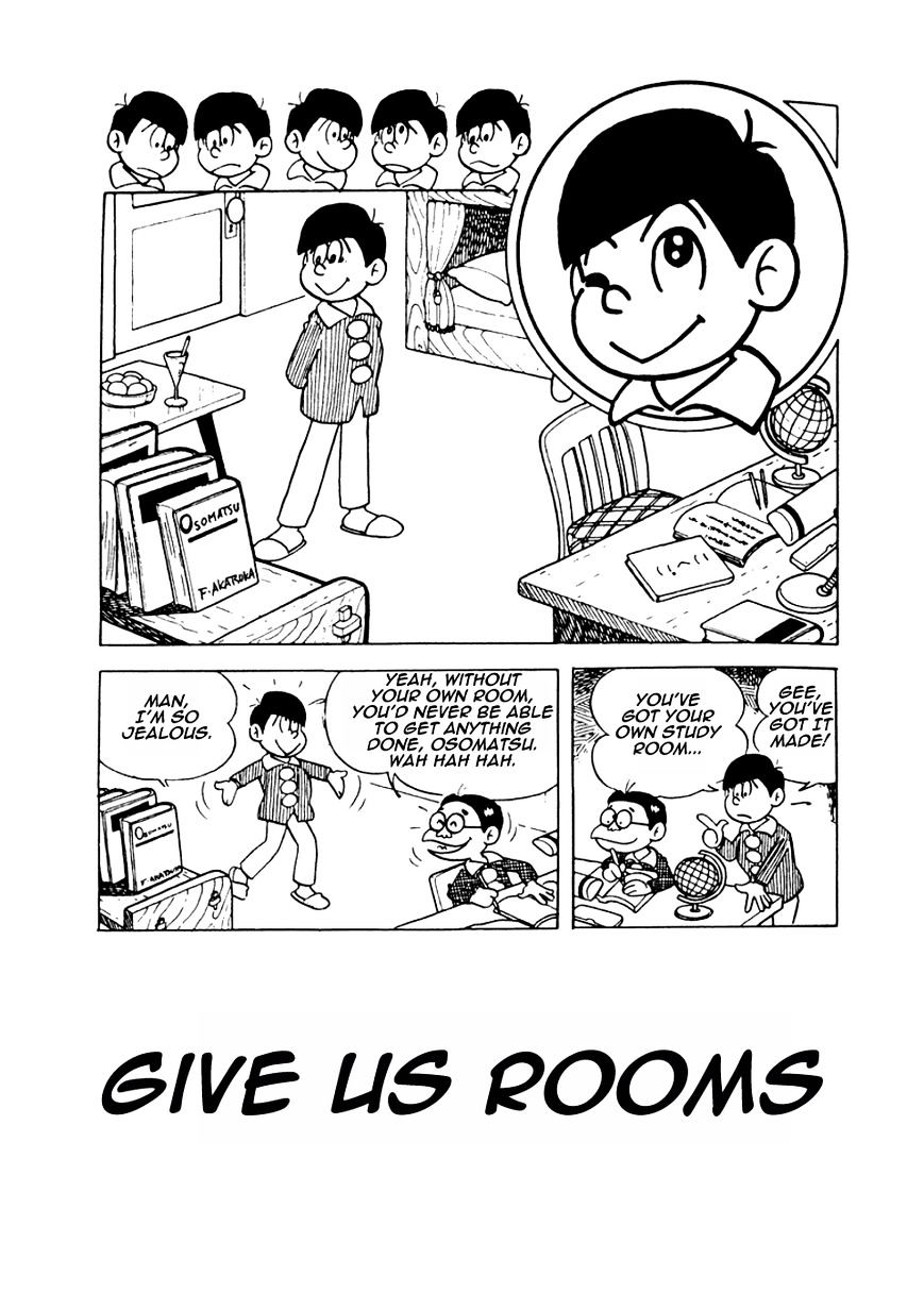 Osomatsu-Kun - Vol.19 Chapter 17 : Give Us Rooms