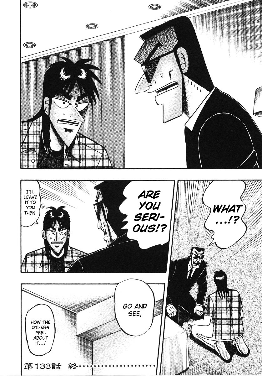 Tobaku Hakairoku Kaiji - Vol.13 Chapter 133