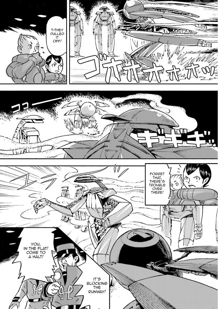 Turn A Gunda M- Tsuki No Kaze - Vol.1 Chapter 4 : Operating A Mobile Suit