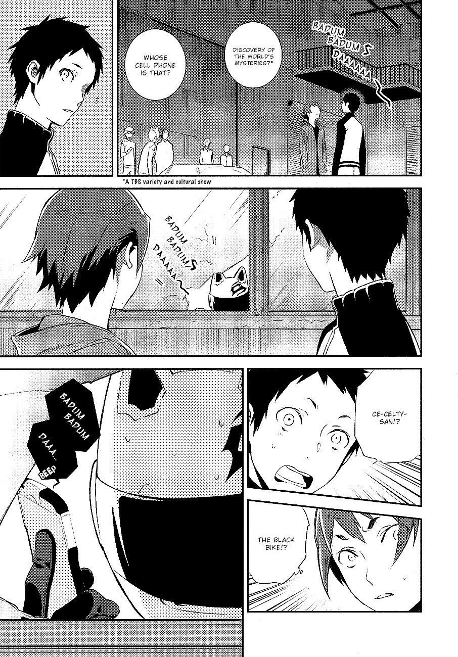 Durarara!! - Re;Dollars Hen - Chapter 7 : Boys And Girls, Wandering In The Maelstrom