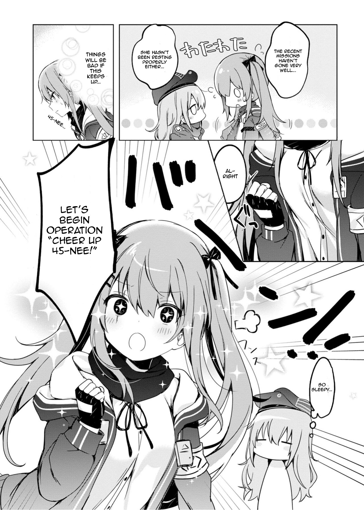 Dolls Frontline Comic Anthology - Vol.1 Chapter 9: Ump9 S Great Cake Operation