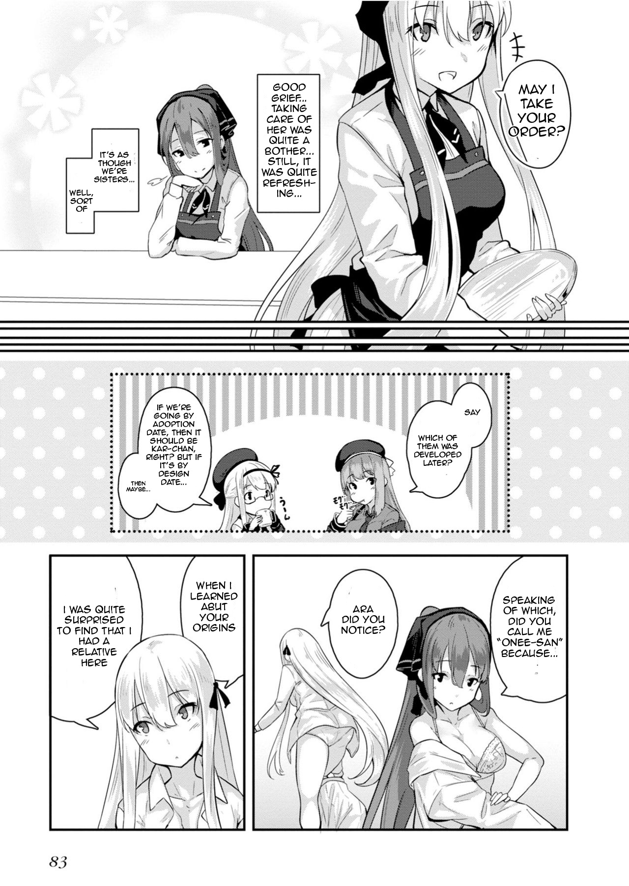 Dolls Frontline Comic Anthology - Vol.1 Chapter 10: My Dear Sister