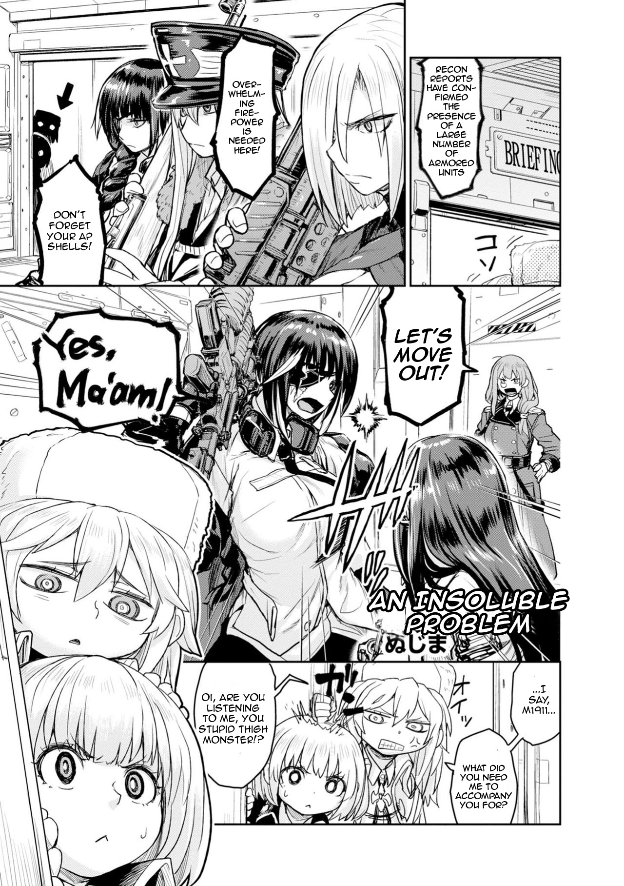 Dolls Frontline Comic Anthology - Vol.1 Chapter 4: An Insoluble Problem