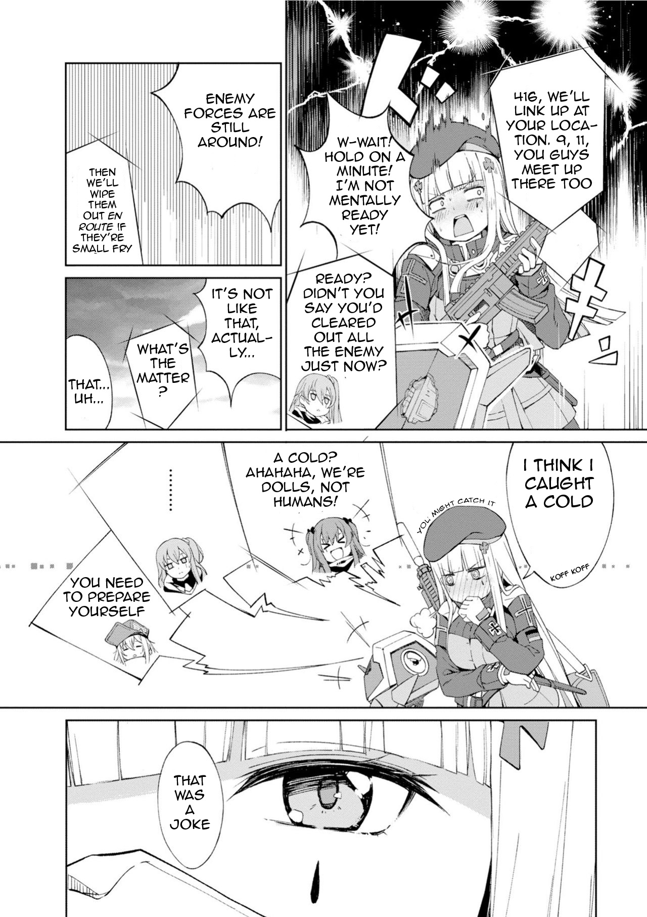 Dolls Frontline Comic Anthology - Vol.1 Chapter 6: Protocol