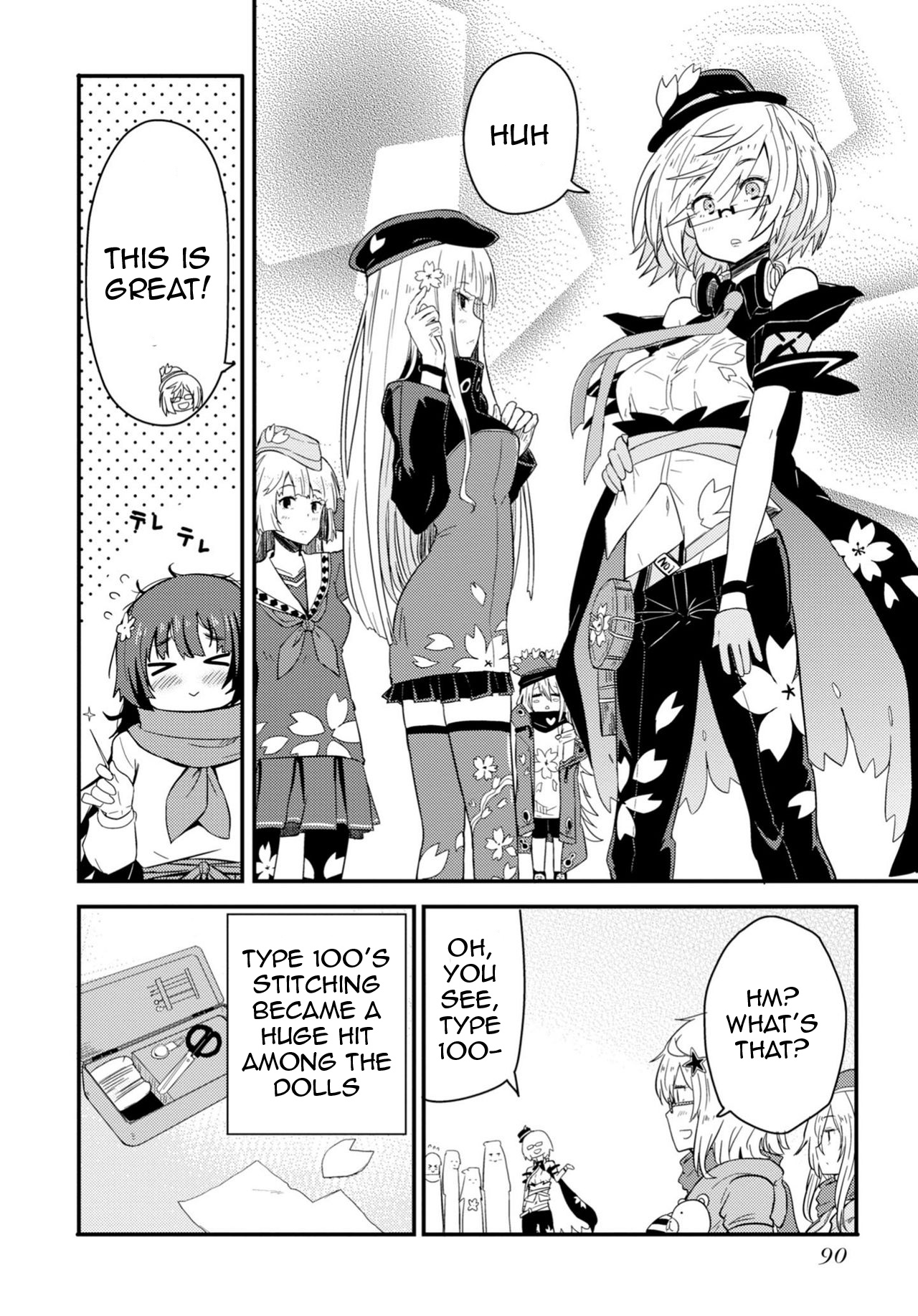 Dolls Frontline Comic Anthology - Vol.1 Chapter 11: Economizing With Type 100!